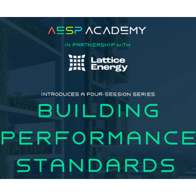 AESP Academy - Building Performance Standards (BPS) Foundations